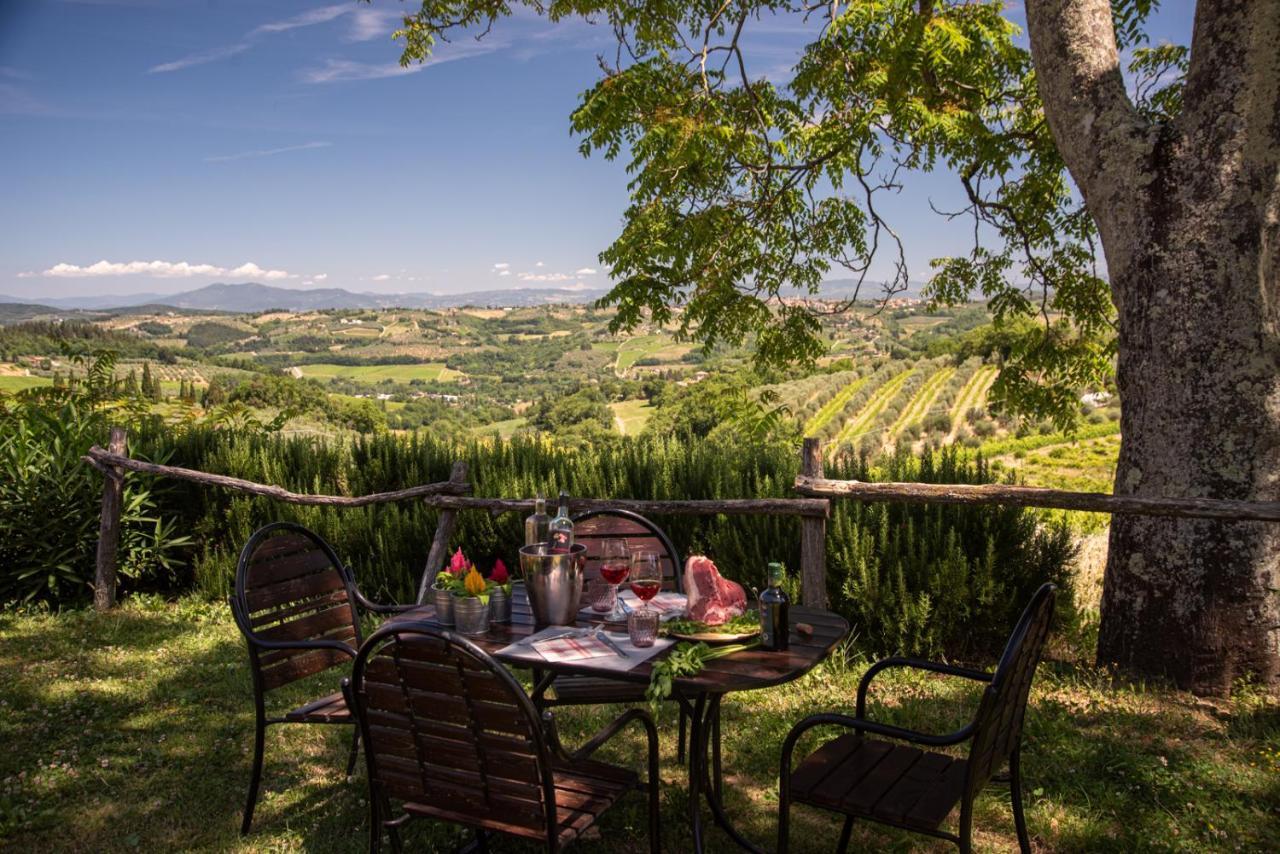 סן קאסיאנו ב-ואל די פזה Tenuta Il Corno Agriturismo מראה חיצוני תמונה
